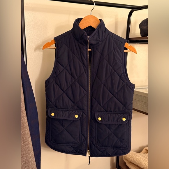J.Crew women’s vest navy - Picture 1 of 5